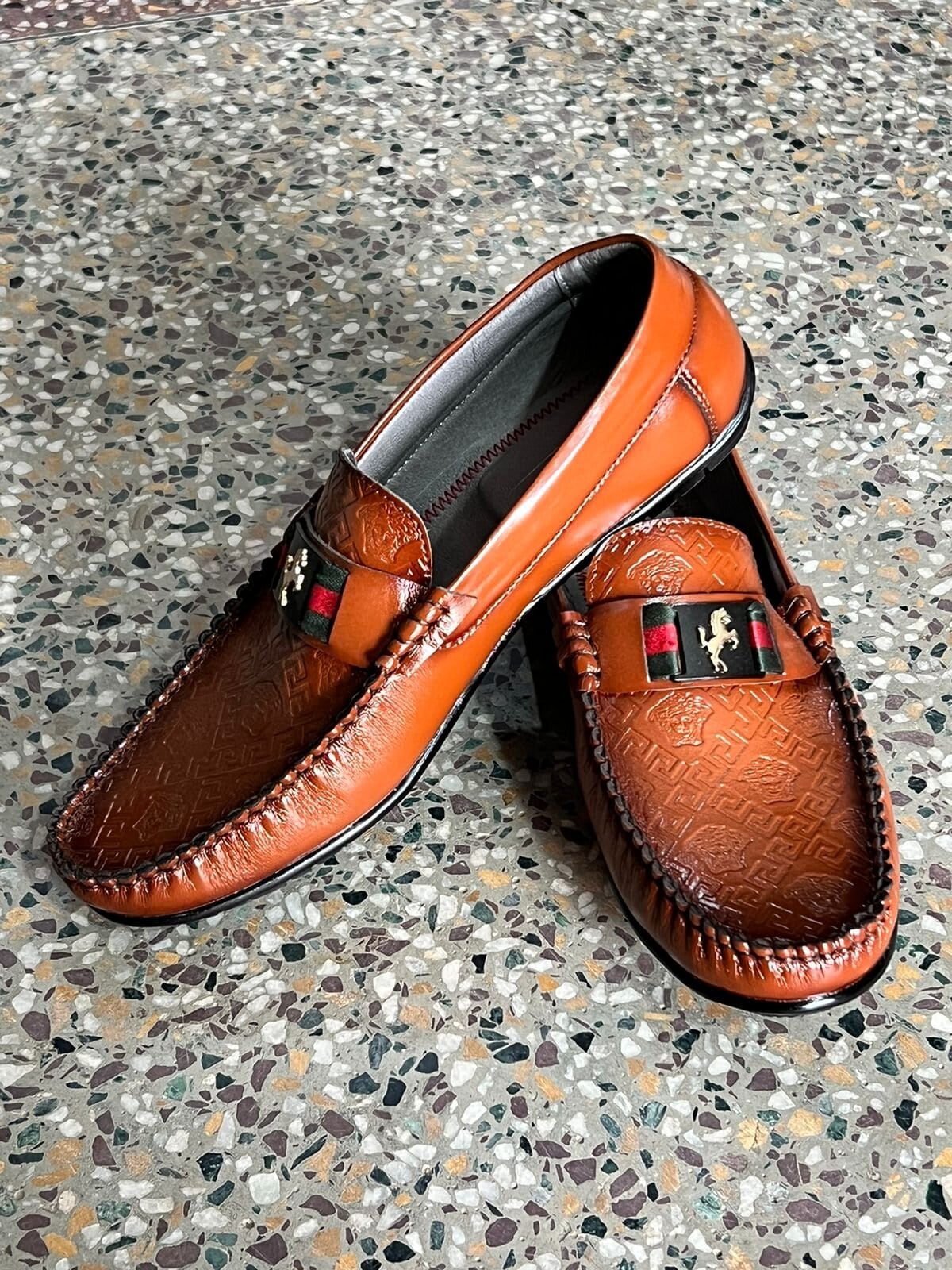 Latest Stylish party wear and Casual Loafers For Men (Brown)